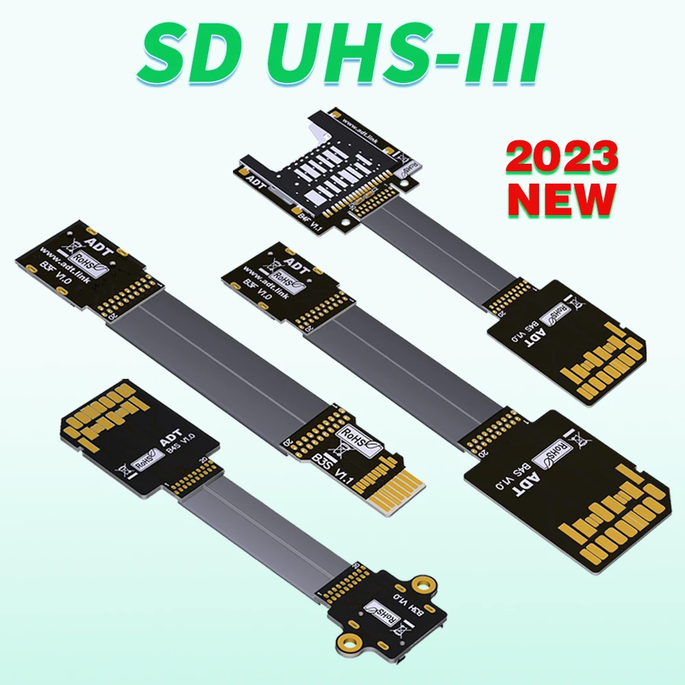 Новинка 2023 г., Удлинительный кабель Micro SD TF с поддержкой SDHC, SDXC, фридер карт памяти без FPC, кабель для навигации для GPS-навигатора