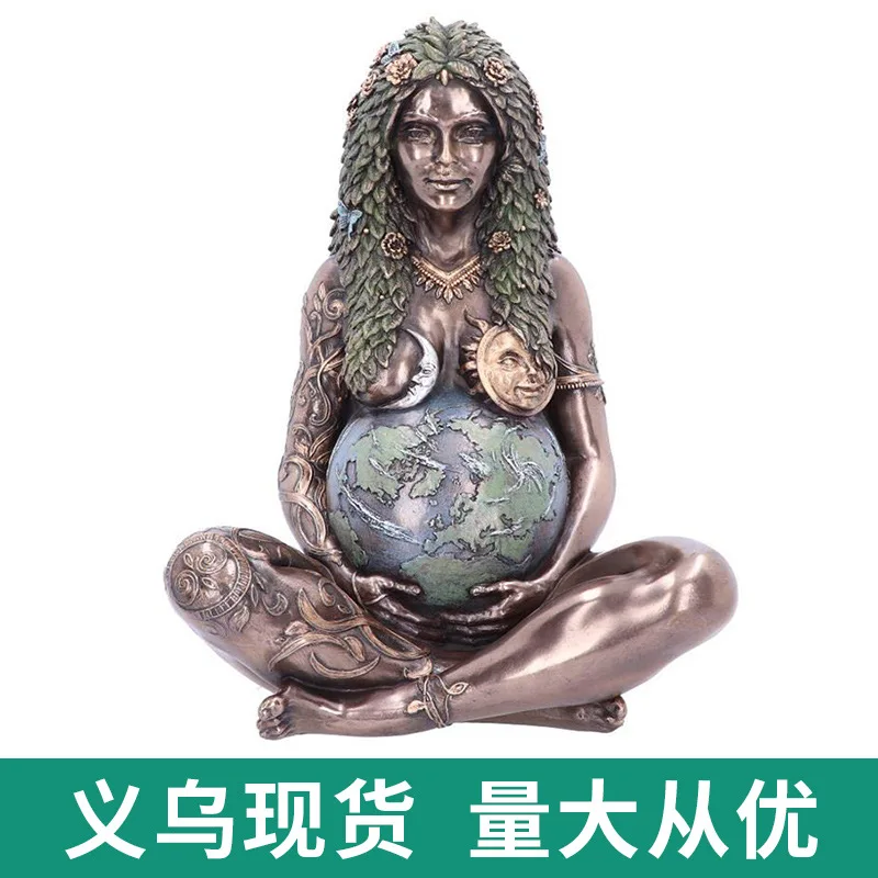 

New Earth Mother Decoration Earth Mother Earth Goddess Decoration Gaia Goddess Statue Resin Decorations