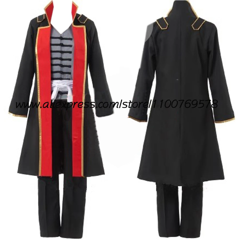 Аниме Такасуги Синсуке униформа костюм для косплея мужской и женский полный
