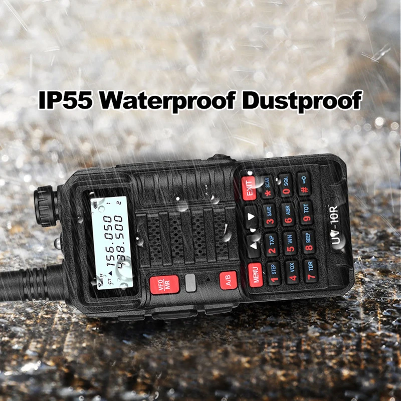 BAOFENG UV-10R рация 10 Вт трехрежимная мощная двухдиапазонная двусторонняя