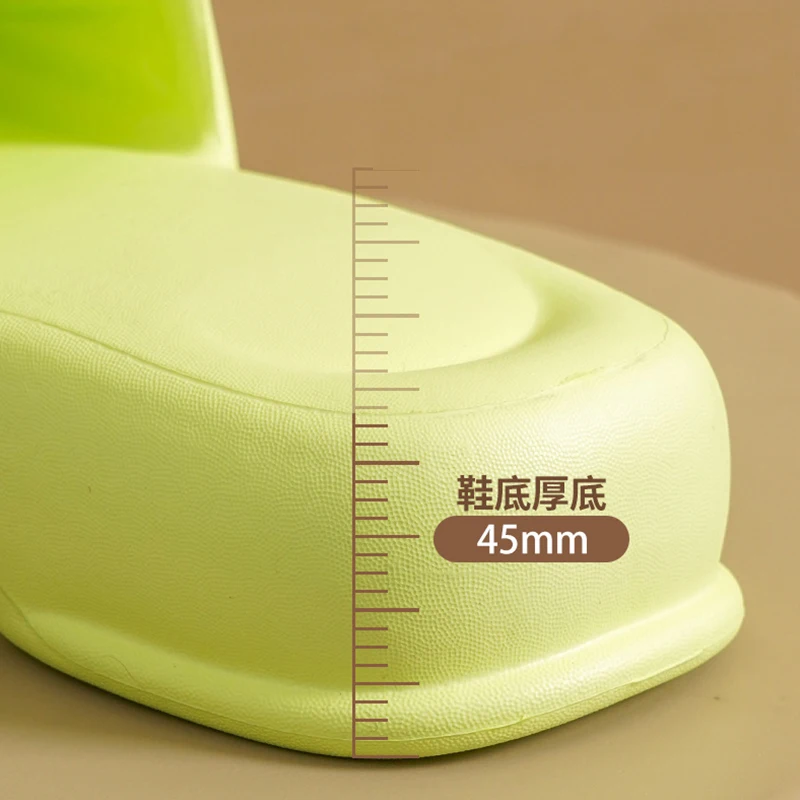 Warrior Woman Summer Slippers Sweet High Heels Sandals Anti-slip Wedge EVA Light Soft Casual Women Home Slippers