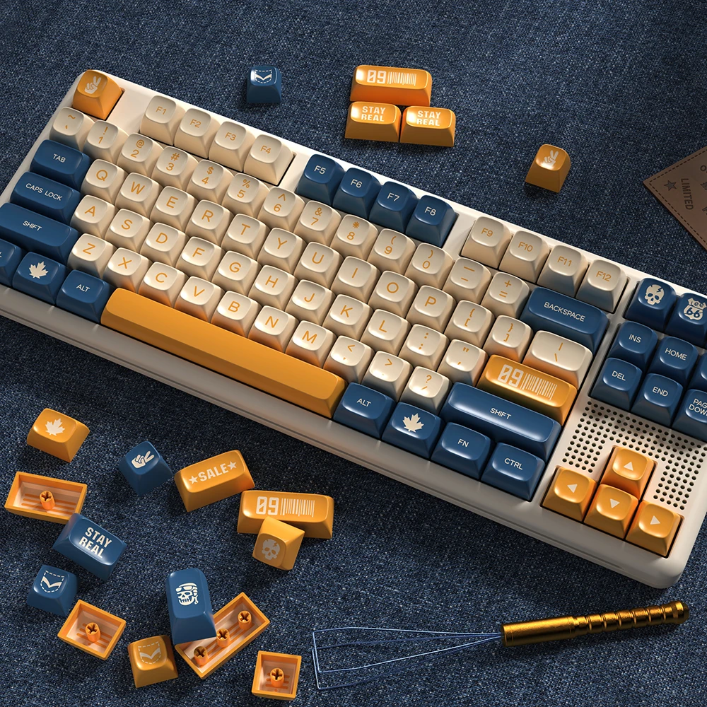 

Creative Gift PGA Height JEANS Personalized Keycap Abs Two-color Customized Keycap 68 84 96 Mechanical Keyboard Keycap