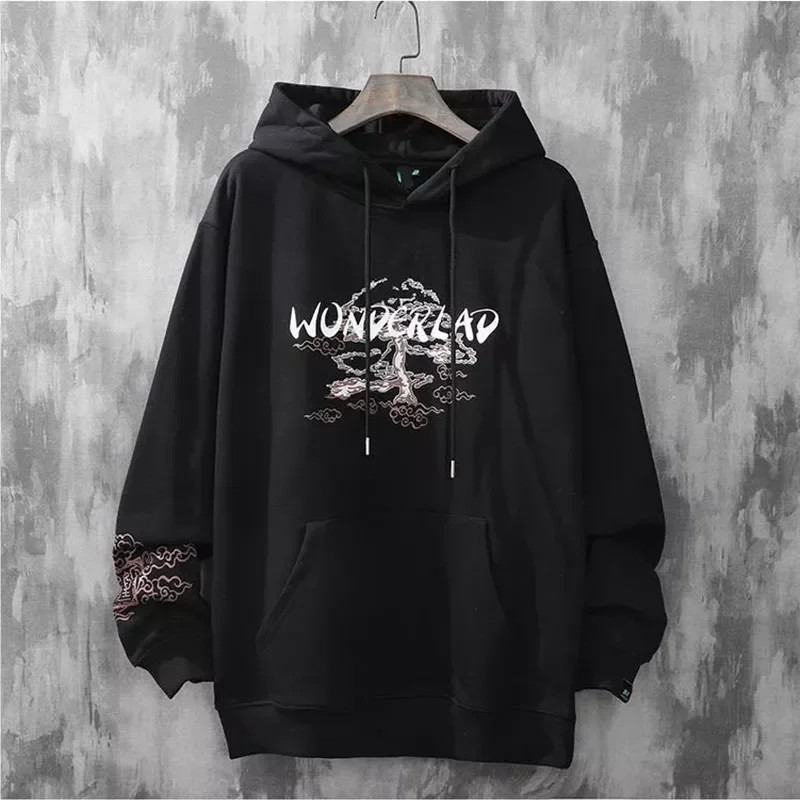 Мужская толстовка с капюшоном swag бархатная трендовая одежда в стиле Харадзюку на