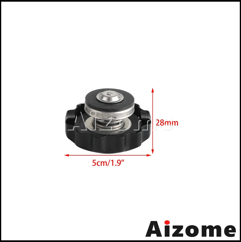Крышка радиатора мотоцикла универсальные крышки 1 бар запасные части для Suzuki Honda