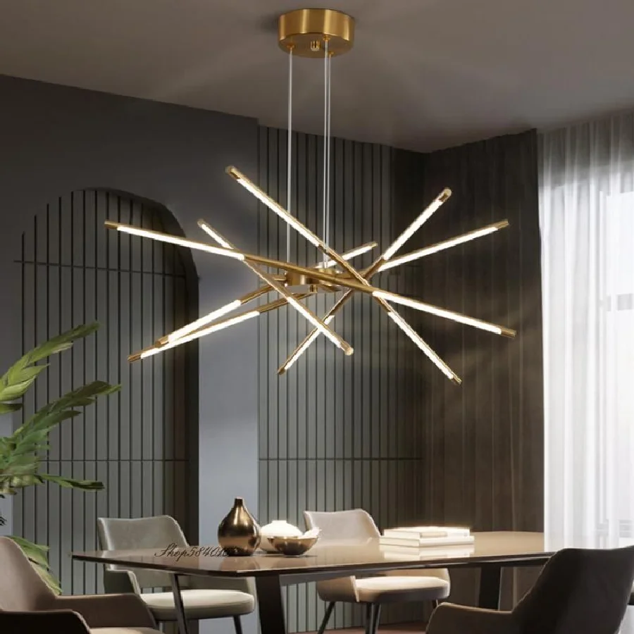 

Nordic Luxury Pendant Lights Modern Led Hanging Lamp for Living Room Bedroom Light Fixture Loft Dining Room Suspension Luminaire