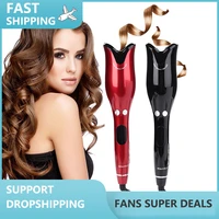 professional hair air spin curl 1 inch ceramic rotating electric air spin hair curlers automatic curling iron for all hair types
