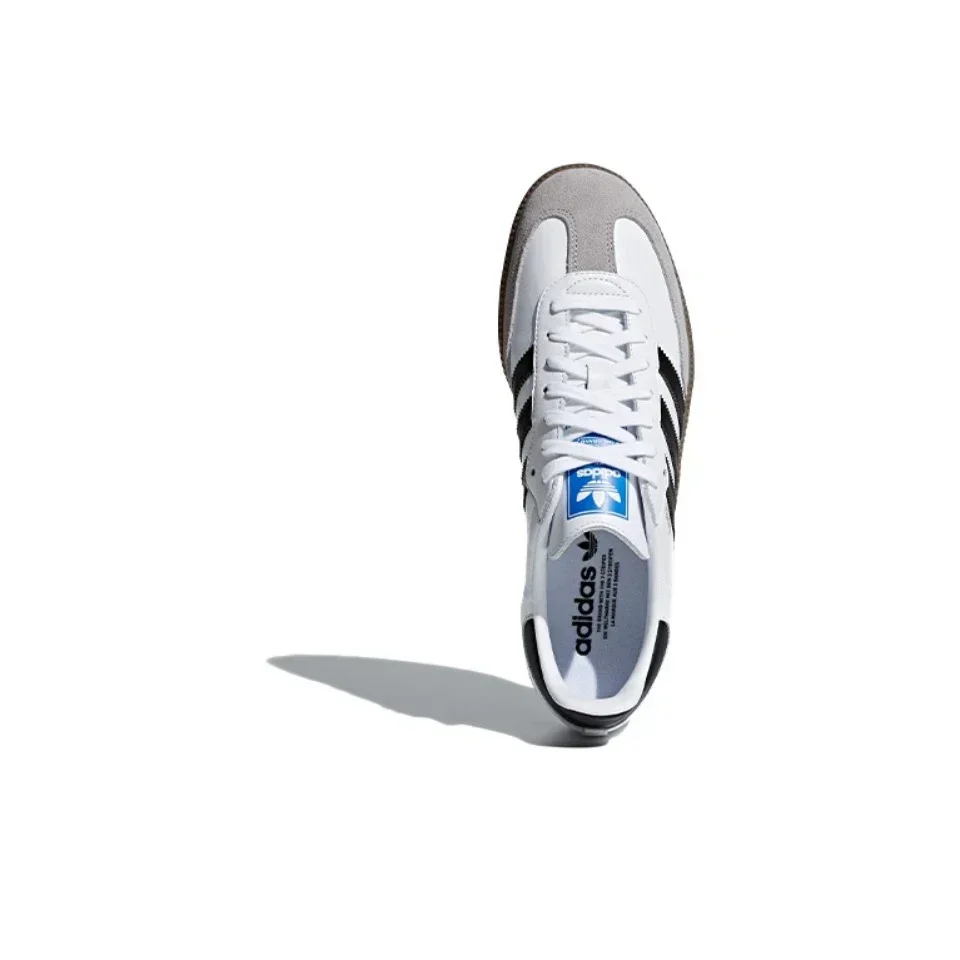 Оригинальная мужская и женская противоскользящая одежда Adidas Samba светлого цвета