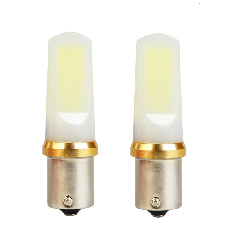 

2x сверхъярких 360 градусов 1156 Ba15s P21W светодиодных автомобильных стоп-сигналов лампа COB Chips Автоматическая сигнальная лампа 1400LM 6000K белый красн...