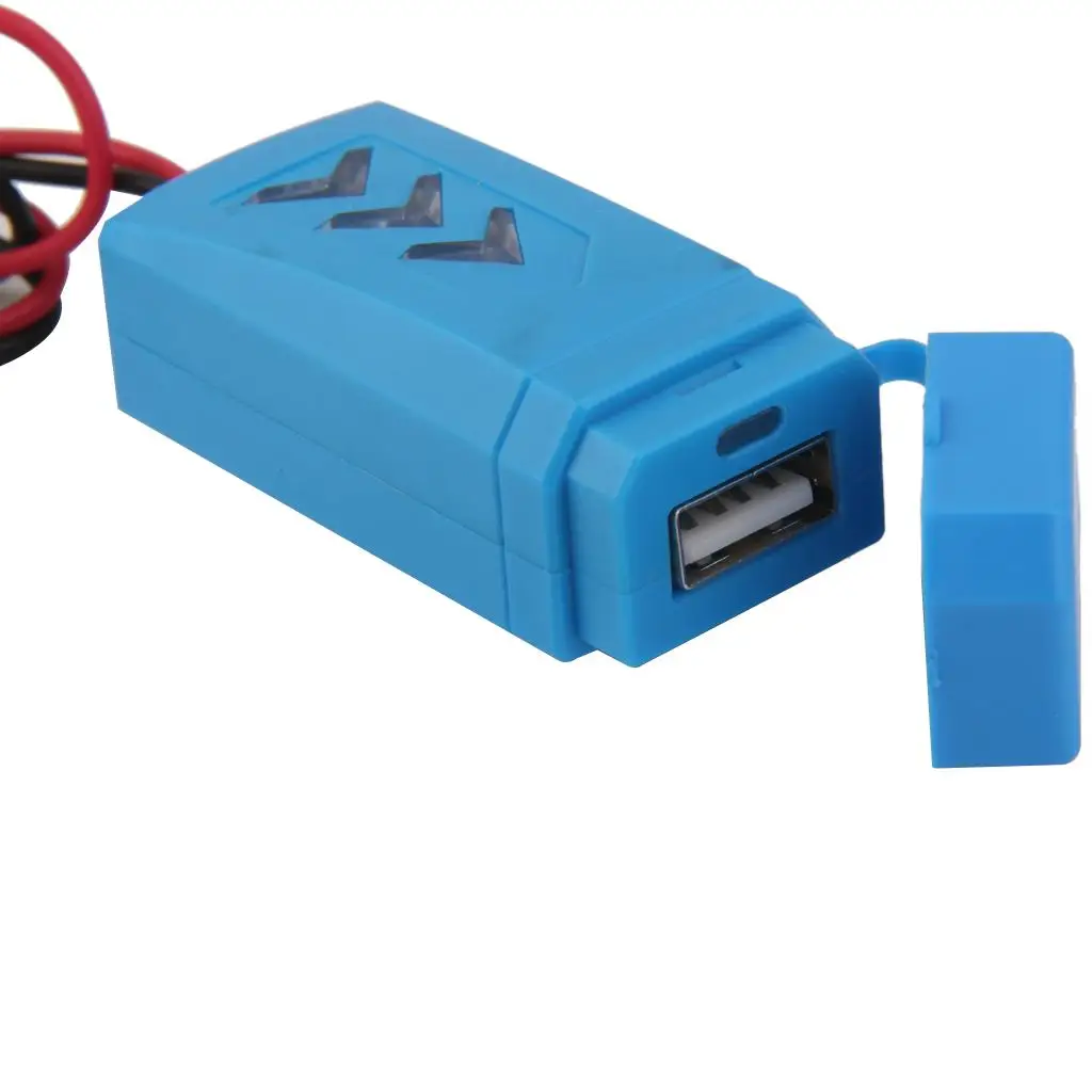 

Мотоциклетное водонепроницаемое Зарядное устройство USB адаптер питания 12 В