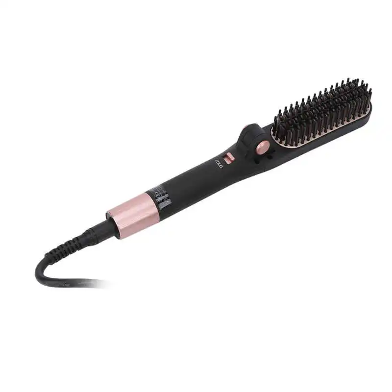 

Hair Straightener Comb Fast Heating Hair Straightener Brush with 3 Level Temperature Adjustment Hairdressing Tool 100-240V