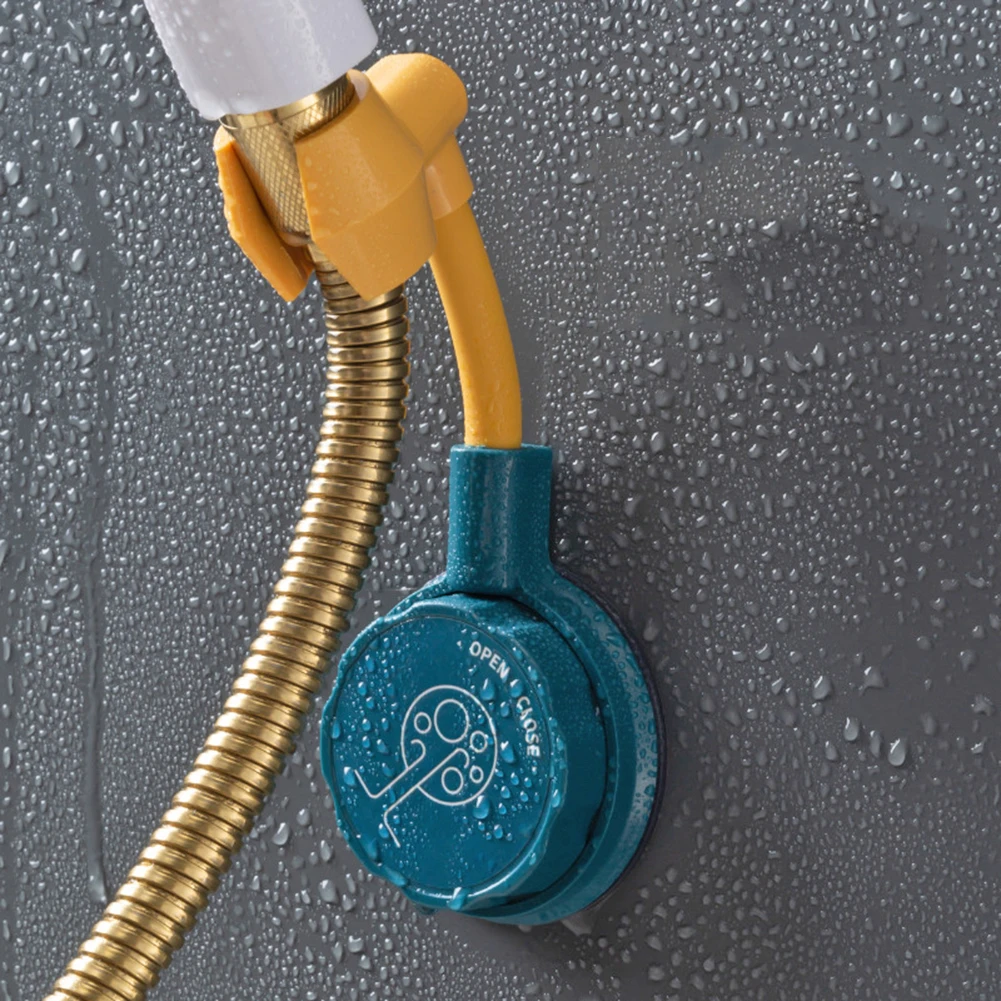 Soporte de cabezal de ducha Universal de 360 °, autoadhesivo ajustable, sin perforaciones, montaje en pared, SPA, baño, ABS, nuevo