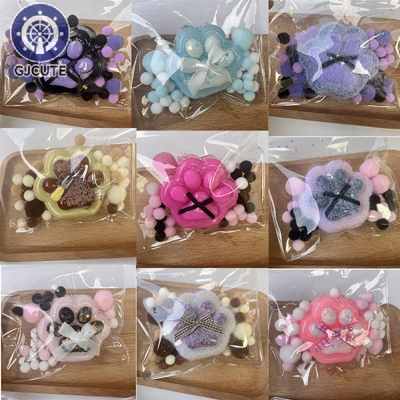 Mochi Taba кошачья лапа с флокированием новая игрушка-непоседа Kawaii плюшевая TPR мягкие