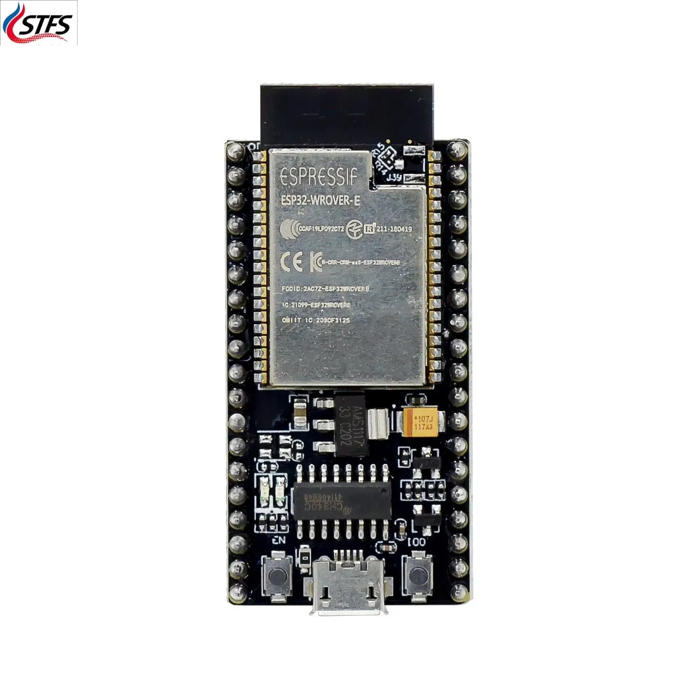 ESP32/умная плата для разработки Φ CH340 MICRO USB WiFi + Bluetooth сверхнизкое энергопотребление
