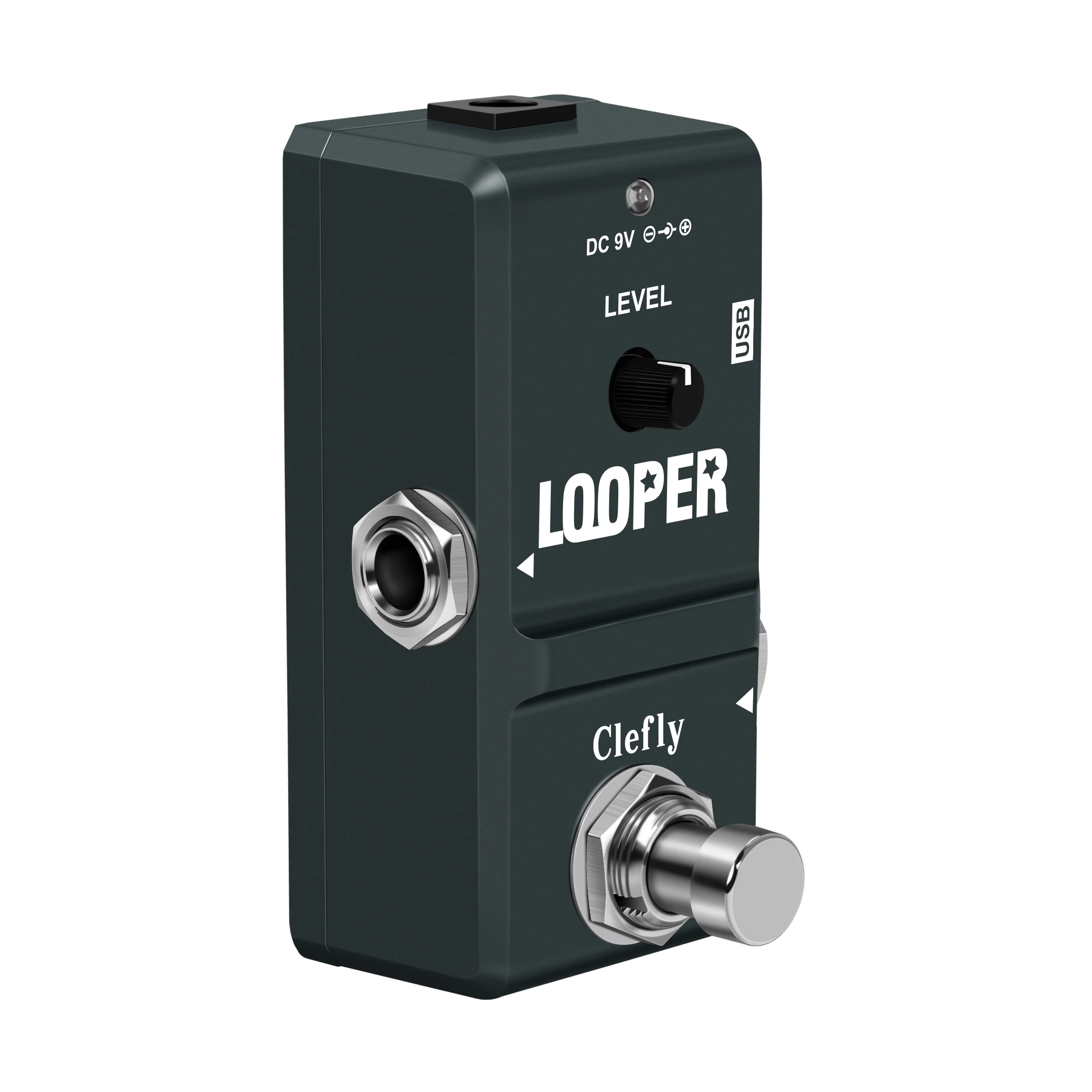 Фото Clefly LN-332 гитарные цифровые педали с эффектами Looper для электрической гитары, бас, 10 минут записи, педаль для гитары Rowin №4