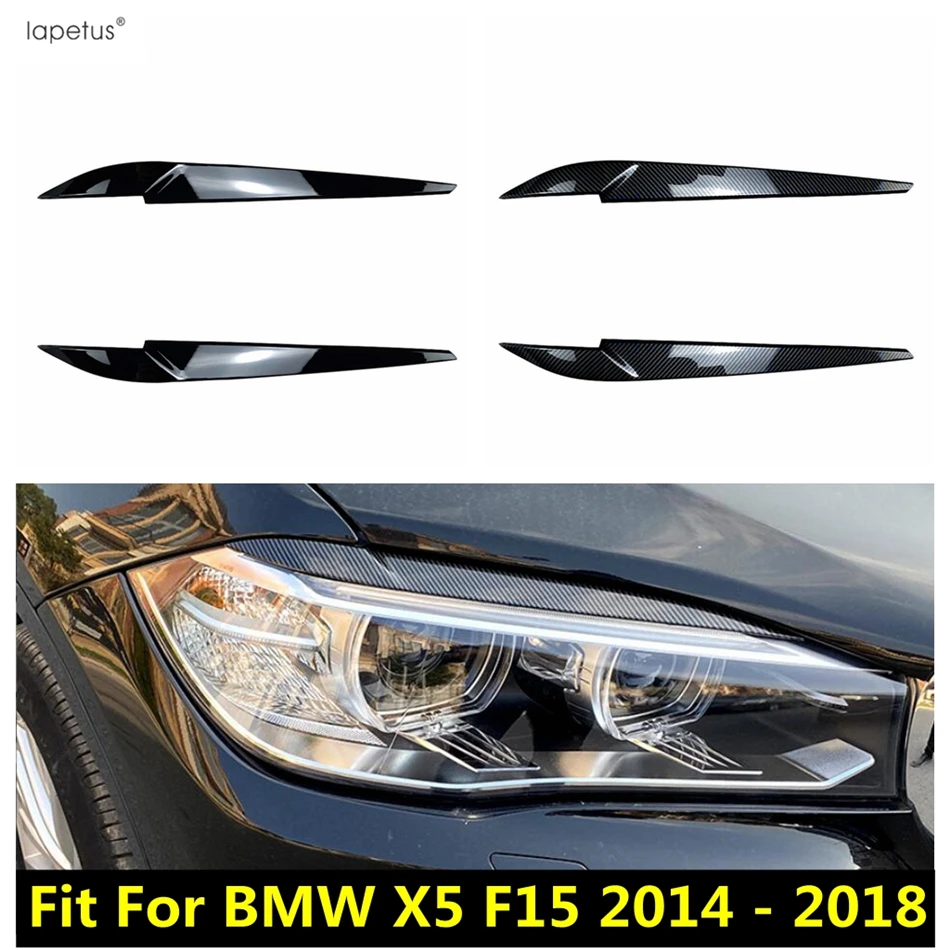 

Автомобильные наклейки на веко для фар BMW X5 F15 2014 -2018 из углеродного волокна
