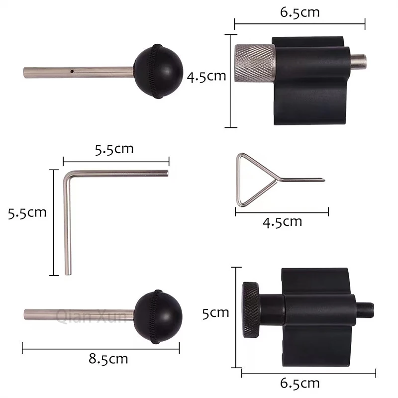 6 шт. Универсальный Автомобильный дизельный двигатель набор инструментов для