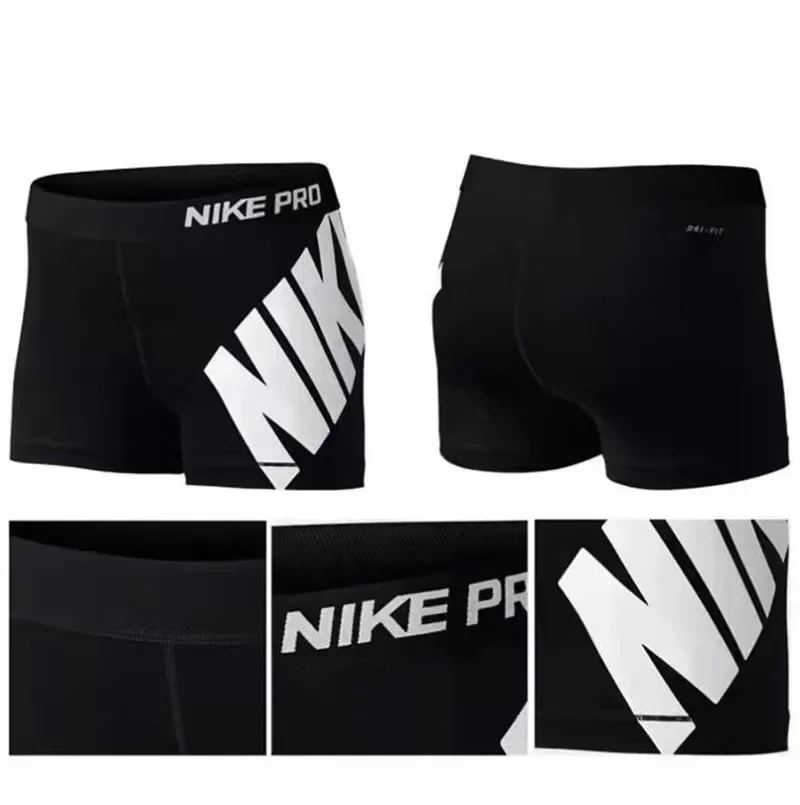 Оригинальные женские облегающие шорты Nike для тренировок бега скоростной сухой