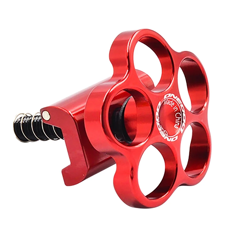 

New For Brompton Folding Bike Frame Round Hinge Lever Clamp Aluminum Alloy C Buckle Clip Rotating Buckle
