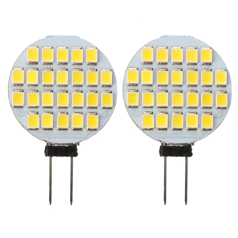 

2X G4 Bulb Spot Lamp Bulb 12V DC 24 LED 1W Warm White