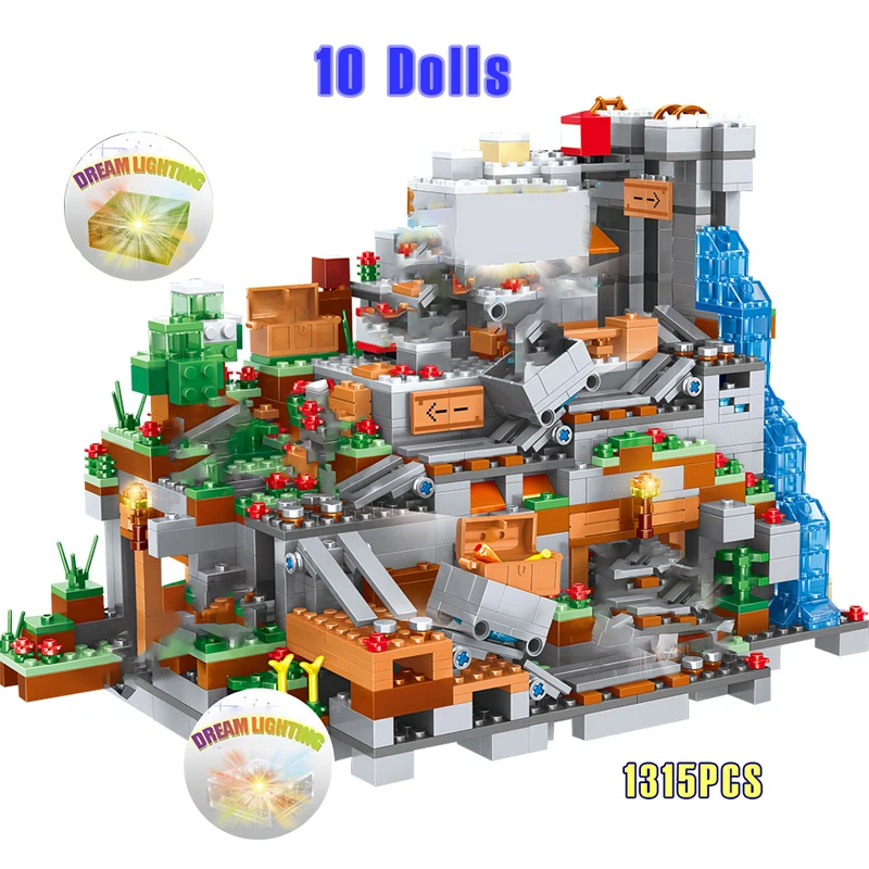 

1315PCS Compatible 21137 Model Building Blocks Bricks Children Toys