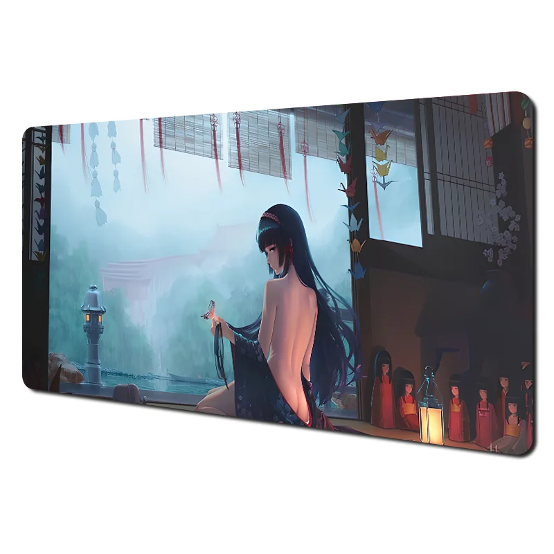 Резиновый коврик для мыши 500x1000x3 мм Женский Офисный Компьютерный обучающий