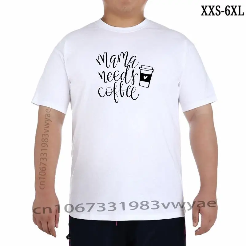 

Mama Needs Coffee Women Tshirts No Fade Premium Casual Funny T Shirt For Lady Woman TShirts Graphic Top Tee Customize