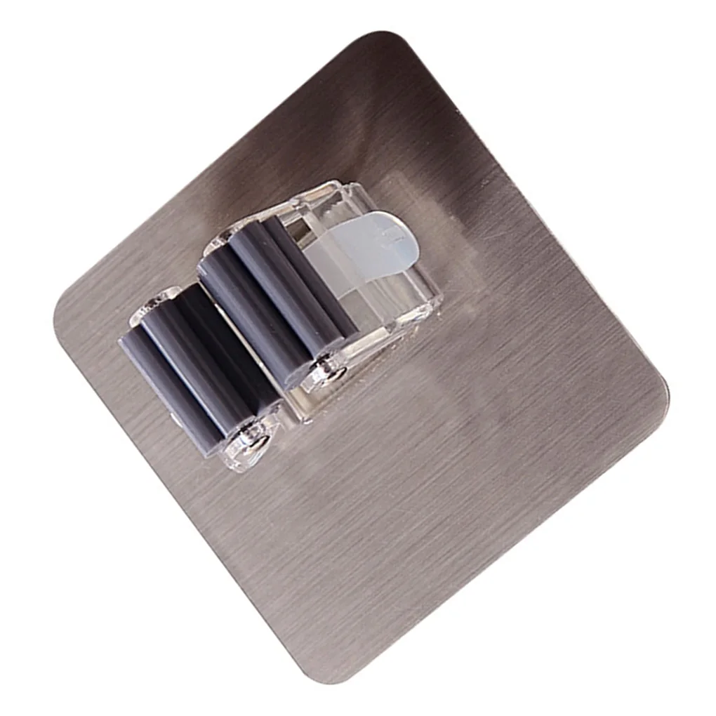 

Wall Mount Mop Holder Organizer Tool Cleaning Brush Hangers Organization Hook Storage Hanger Kitchen Accessory