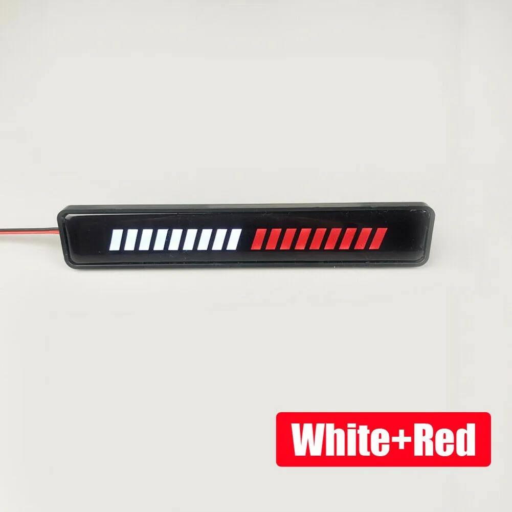 

Illuminated LED Light Badge Stickers Universal 12V 163mm*28mm 6.42inch*1.10inch