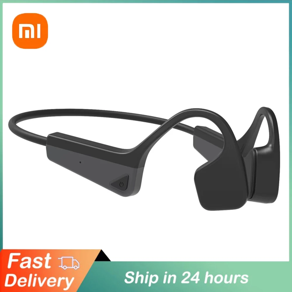 

Xiaomi V11 Real Bone Conduction Headphones Wireless Sports Earphone Bluetooth-Compatible Headset Hands-free with Mic for Running