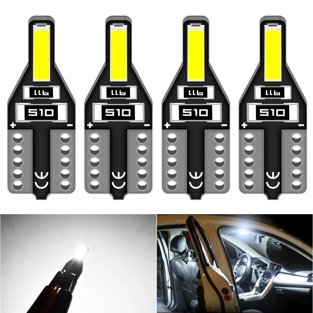 Светодиодная лампа W5W T10 для салона автомобиля Mitsubishi Outlander ASX l200 Lancer 9 Pajero 4 Sport Eclipse