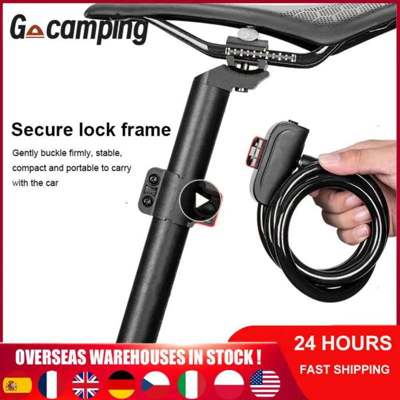 

Copper Blade Lock Cylinder Child Car Chain Wire Upgrade Compact And Portable Portable Anti-theft Ring Lock Steel Cable