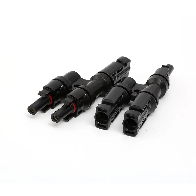 Фотоэлектрический разъем Т-образного параллельного подключения Система