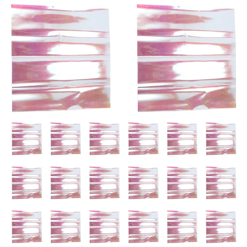 

20 Pieces 59 Cm X 57 Cm Cellophane Wrap Paper Iridescent Film Gift Wrap Rainbow Flower Wrapping Packaging Paper Come