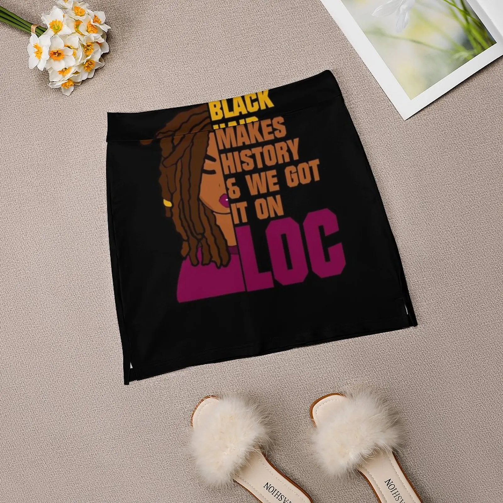 Locs Black History Month Hair Женская юбка Y2K Летняя одежда 2022 брючная в стиле Kpop с карманами