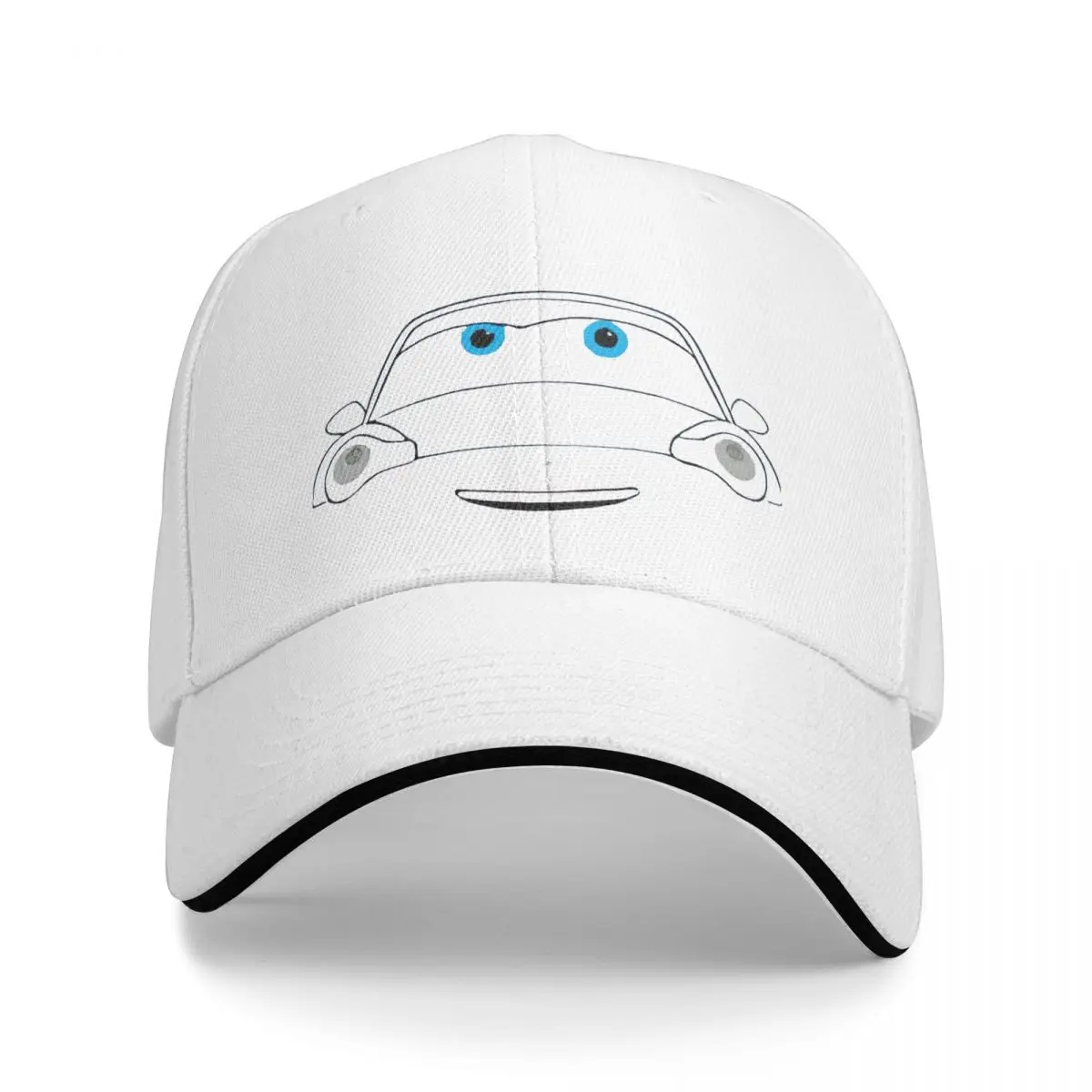 Sally Cars Lightning Mcqueen Trucker Hat Весенняя солнцезащитная кепка Мужская и женская бейсболка