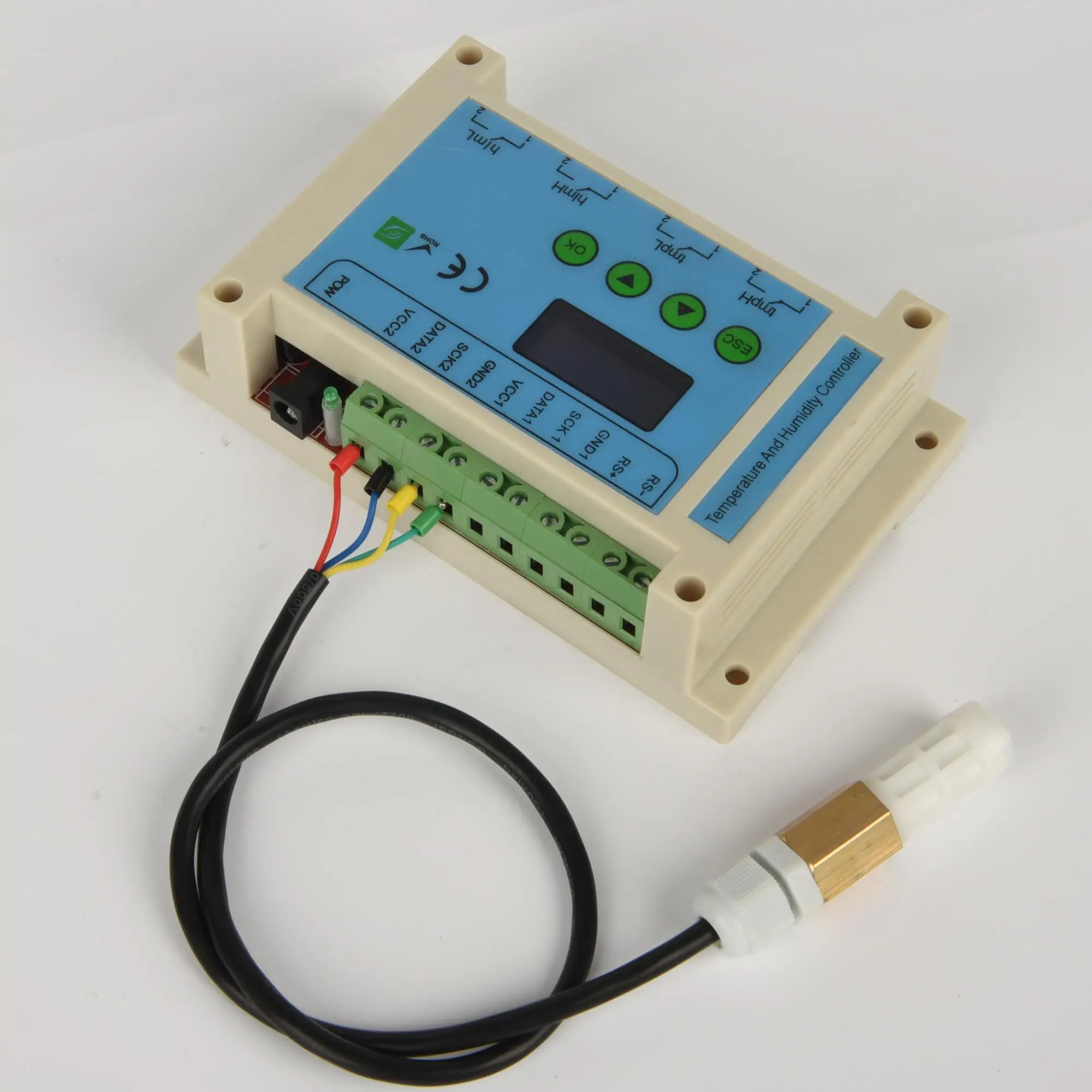 

Multifunctional 100% Accuracy temperature humidity data logger, automatic temperature and humidity controller