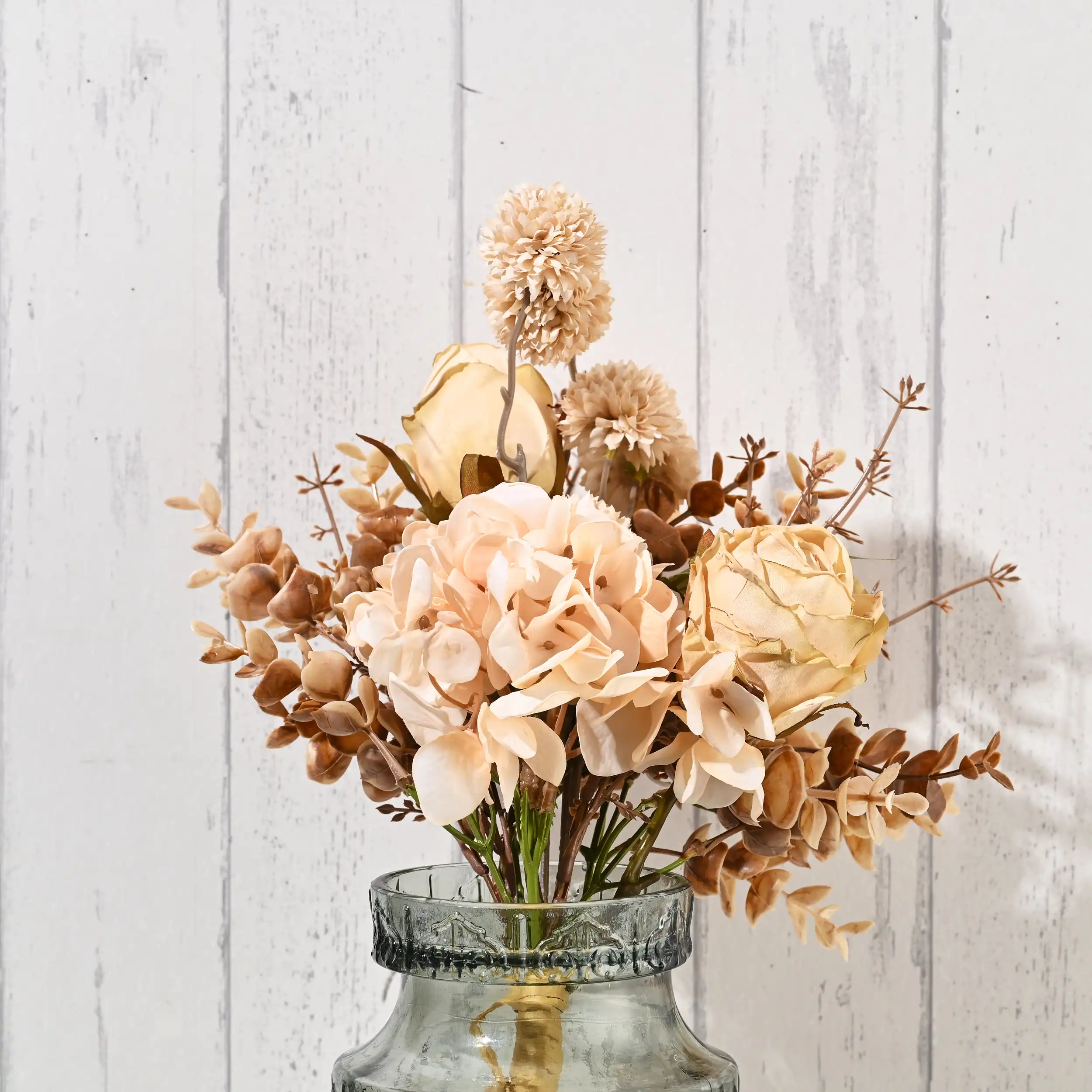 

Autumn Artificial Flowers Rose Silk Flower Bouquet Arrangement High Quality Luxury Fake Flower Wedding Living Room Decoration