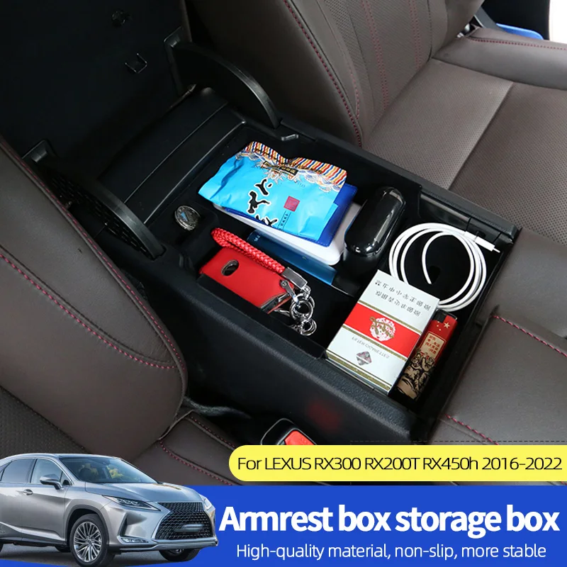 Фотобокс для LEXUS RX300 RX200T RX450h 2016-2020 Органайзер центральной консоли автомобильные аксессуары