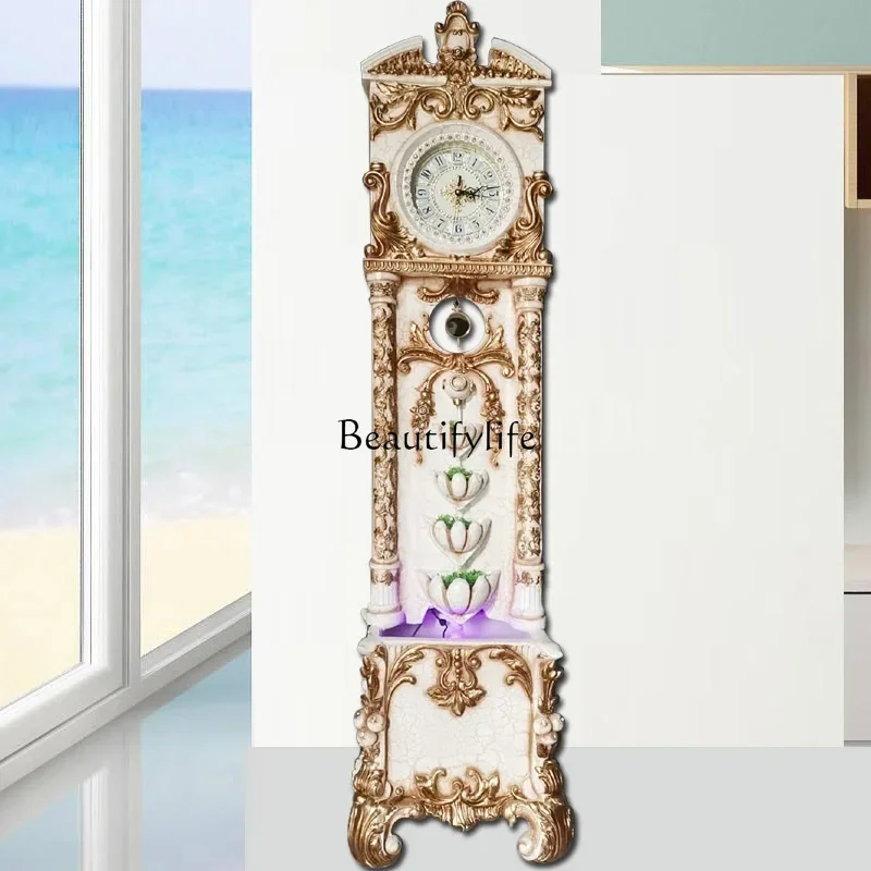 Вертикальные большие стоячие часы от пола до потолка для гостиной европейское
