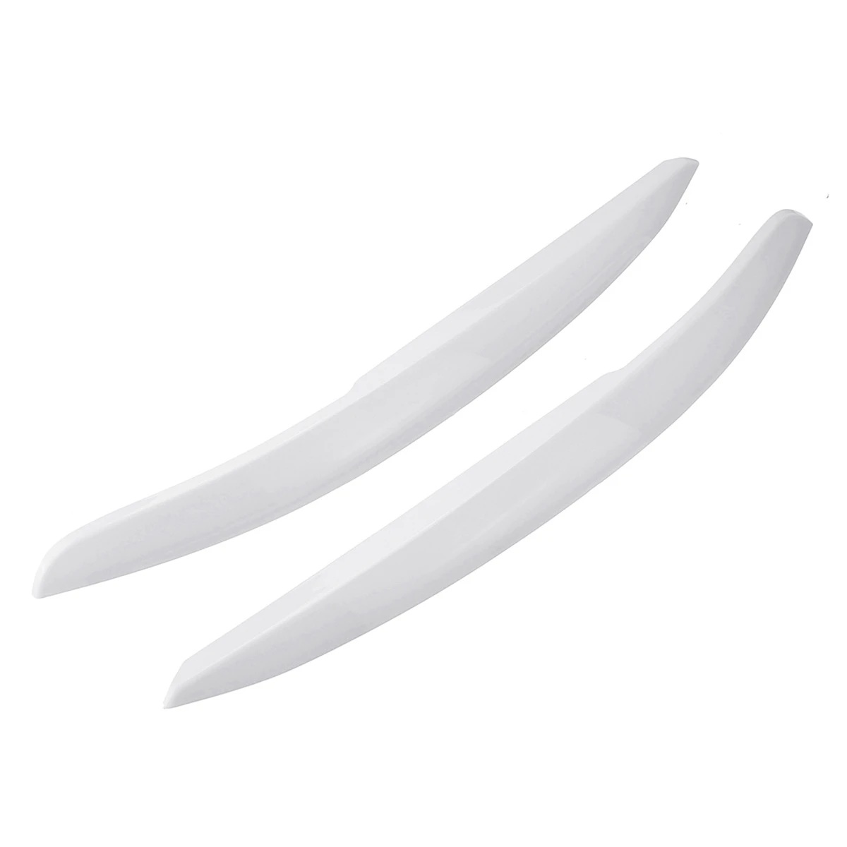 1 пара автомобильных фар веки брови наклейки из АБС-пластика чехол для -POLO MK5 2011-2018