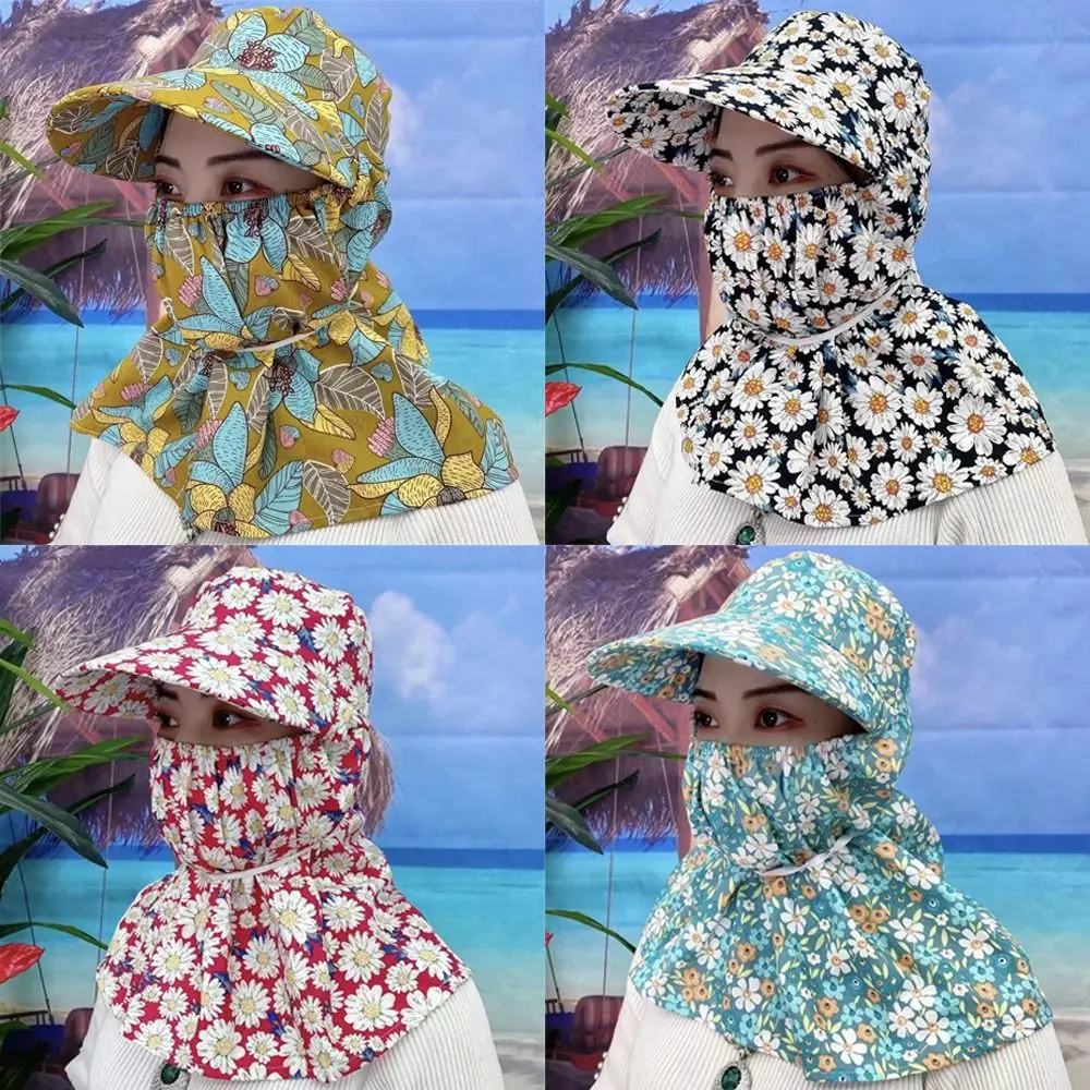 

Fishing Hunting Hiking Face And Neck Protective Cover UV Protection Women Hats Sun Hat Leisure Hat Ear Flap