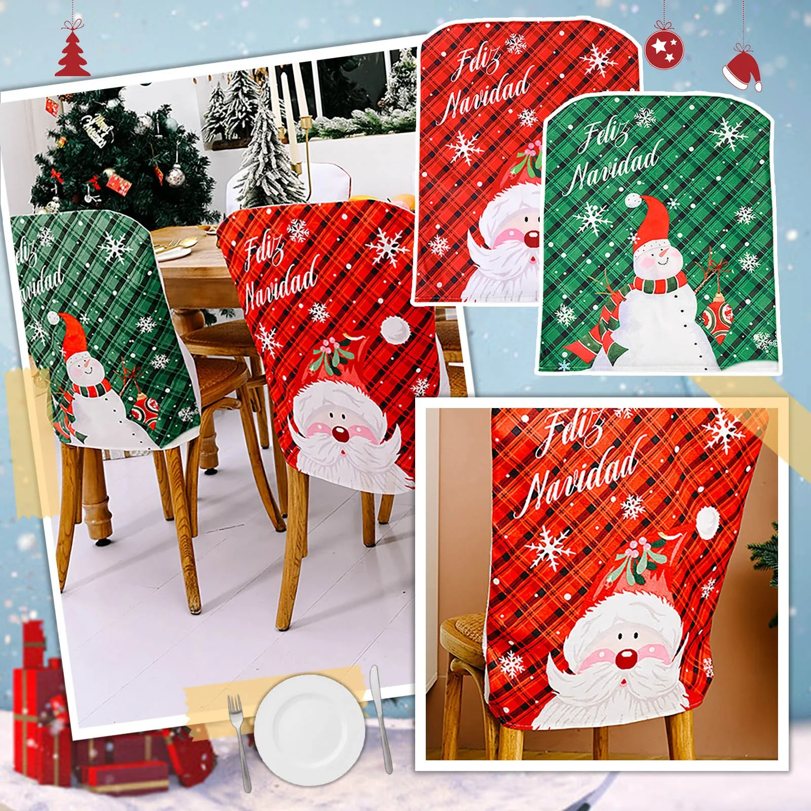 

Christmas Chair Cover Decor Classic Event Wristbands Party Decorations Beach Bachelorette Party Decorations