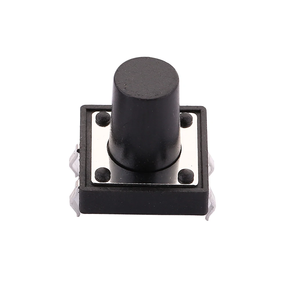 20 шт. 12x12 кнопочный переключатель DIP 12X12X4.3 легкий сенсорный 12*12*5/6/7/8/9/10/11/12/13/14/15/16 мм