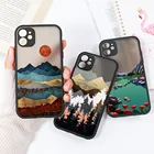 Чехол для телефона iphone 13 Pro, чехол для iPhone 12 11 Pro Max 13 Mini X XS XR 6 6s 7 8 Plus SE 2020, жесткий ударопрочный чехол с пейзажем