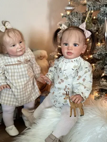 Индивидуальная ограниченная поставка 26-дюймовая кукла Reborn Baby Pippa с укорененными