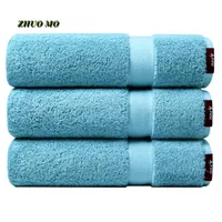 3pcs Hotel Bath Towel 750g Large Luxury 100% Cotton Bathroom For Adult Shower Gift Beach Towel For Home Pink Brown Terry Towel