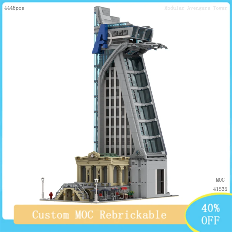 

4448 шт., Детский конструктор MOC, основа для сборки