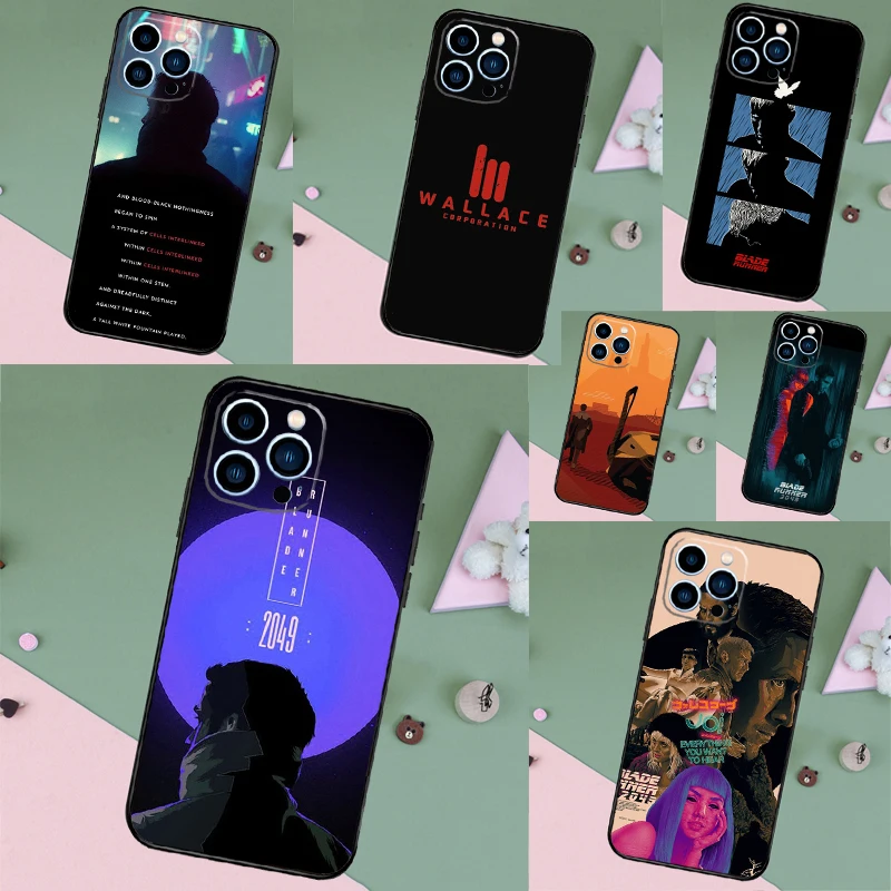 Чехол Blade Runner 2049 для iPhone 14 Pro Max 12 13 Mini 11 15 XS X XR SE 2022 2020 7 8 Plus