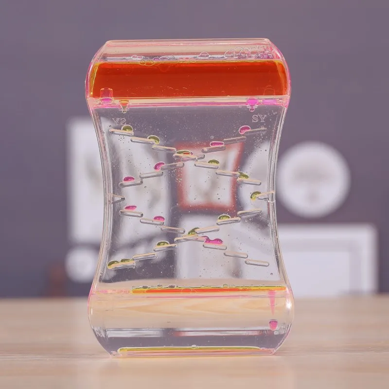 Двухцветная капля масла из акрила