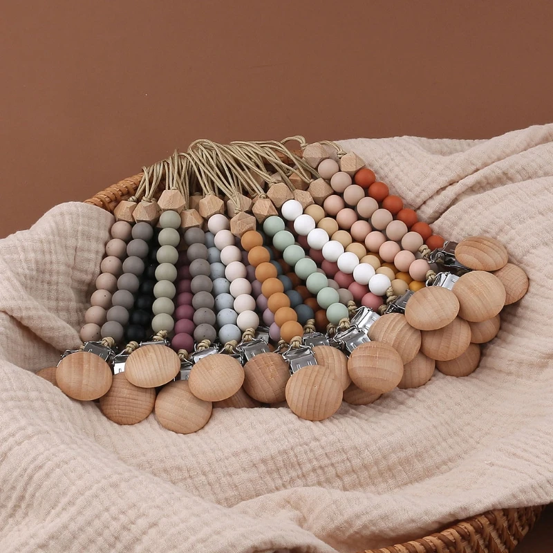 

57EE силиконовая детская цепочка против падения, зажимы для соски, успокаивающие соски для младенцев, зажимы для соски, держатель для пустышк...